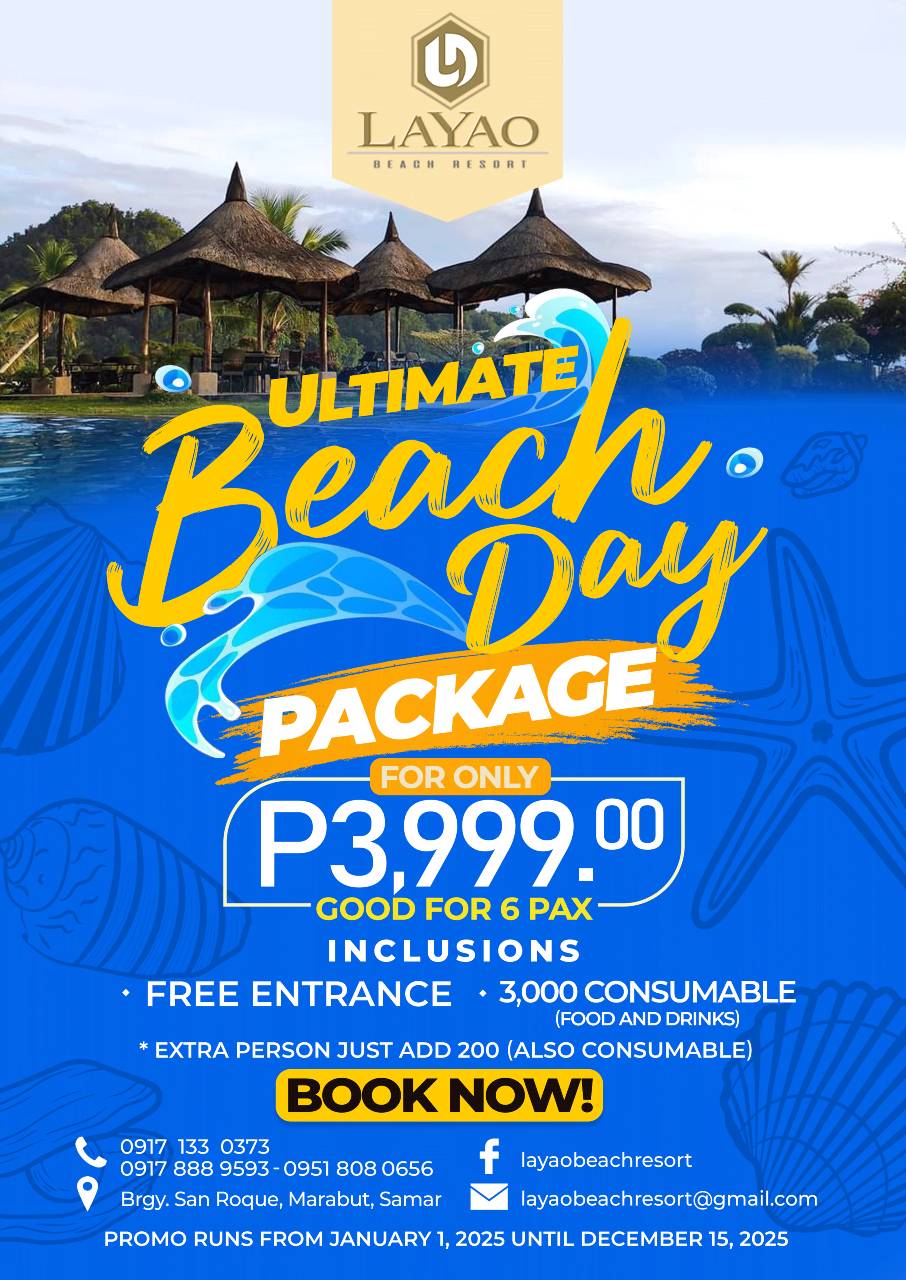LAYAO BEACH DAY PROMO